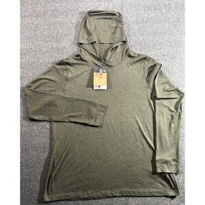 New North Face Hoodie Women’s XL Long Sleeve Pullover Hooded Lightweight Green